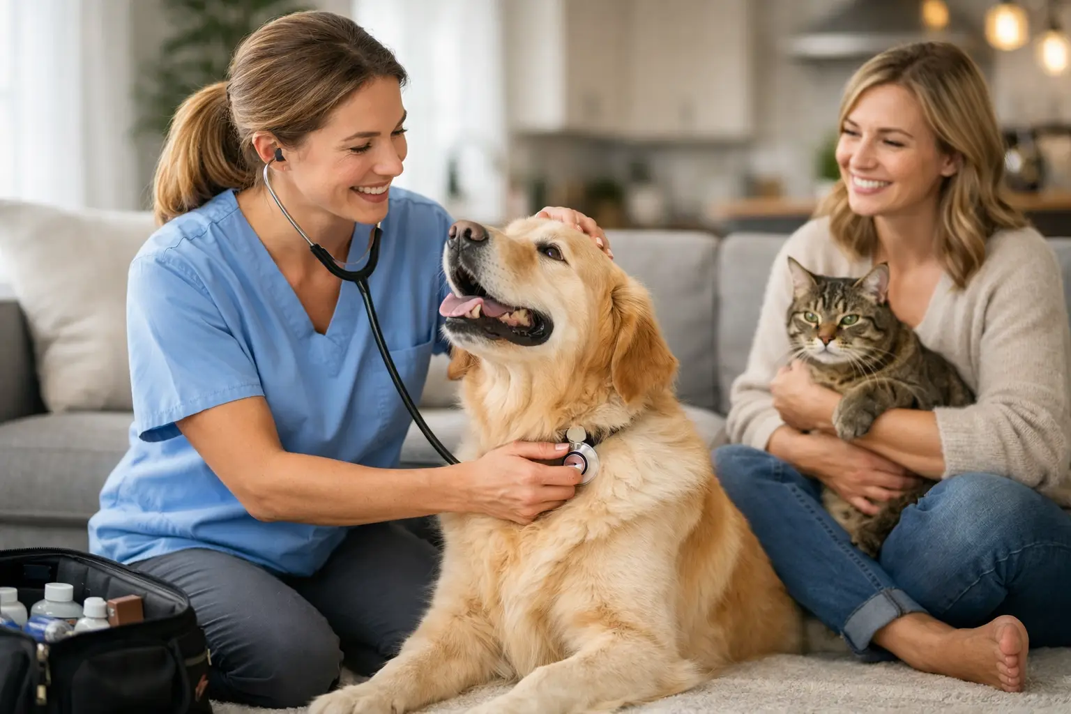 7 Benefits of Home Veterinary Care for Pets