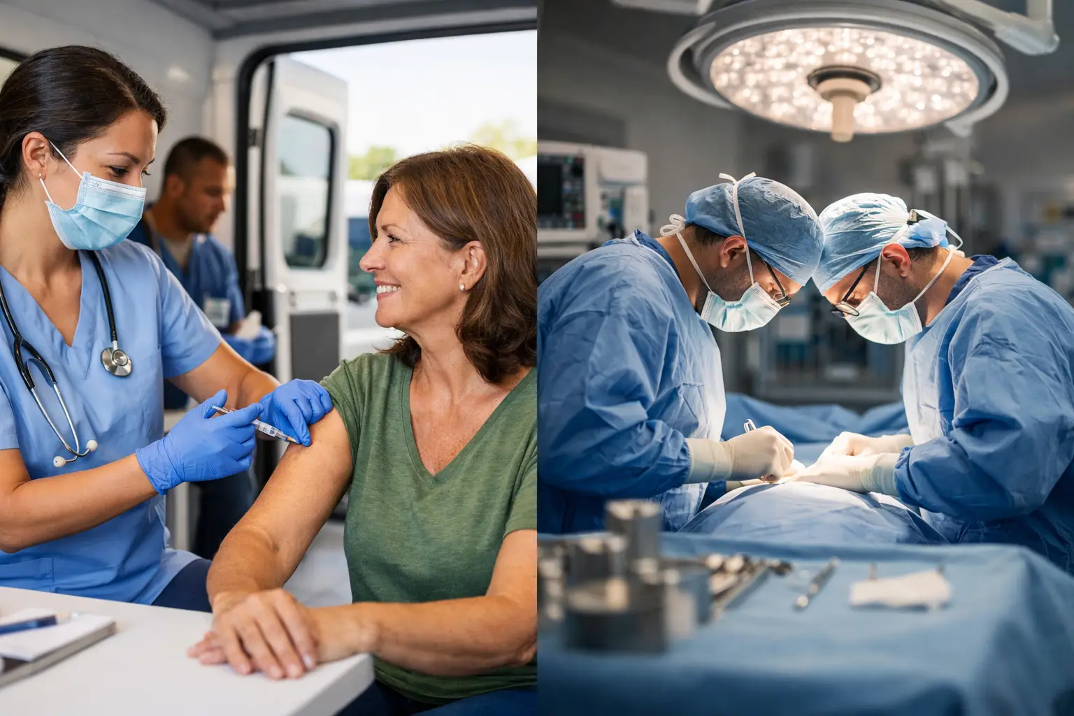 Mobile Vaccination Versus Surgery Visit: Which Fits?