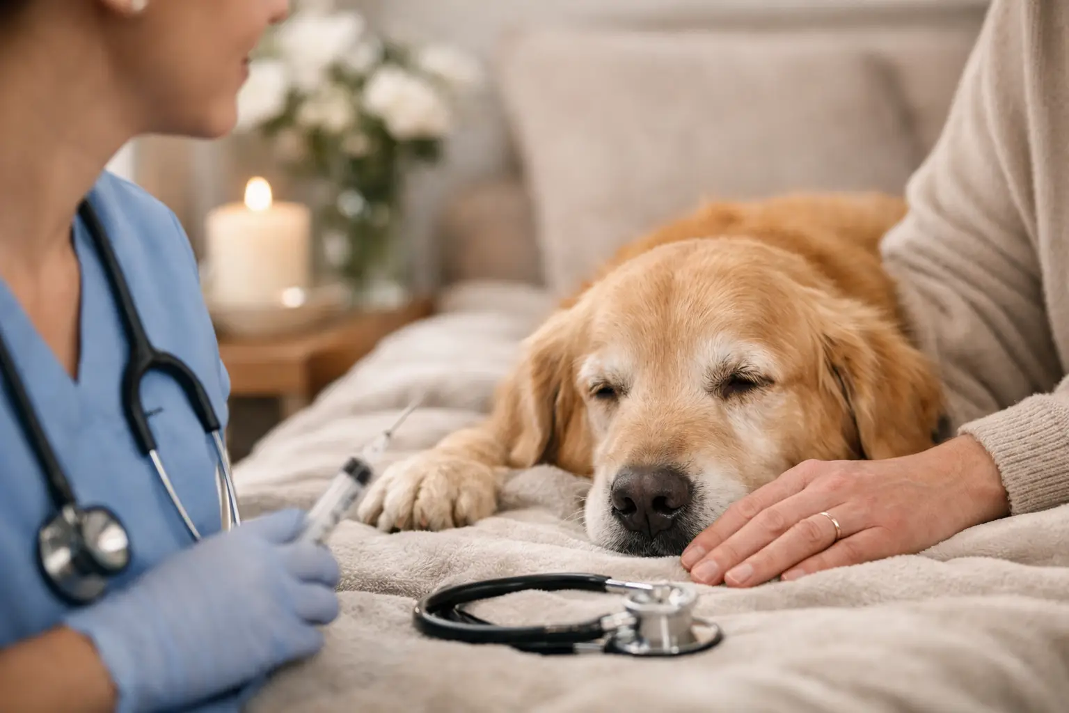 How to Plan Peaceful Pet Euthanasia at Home
