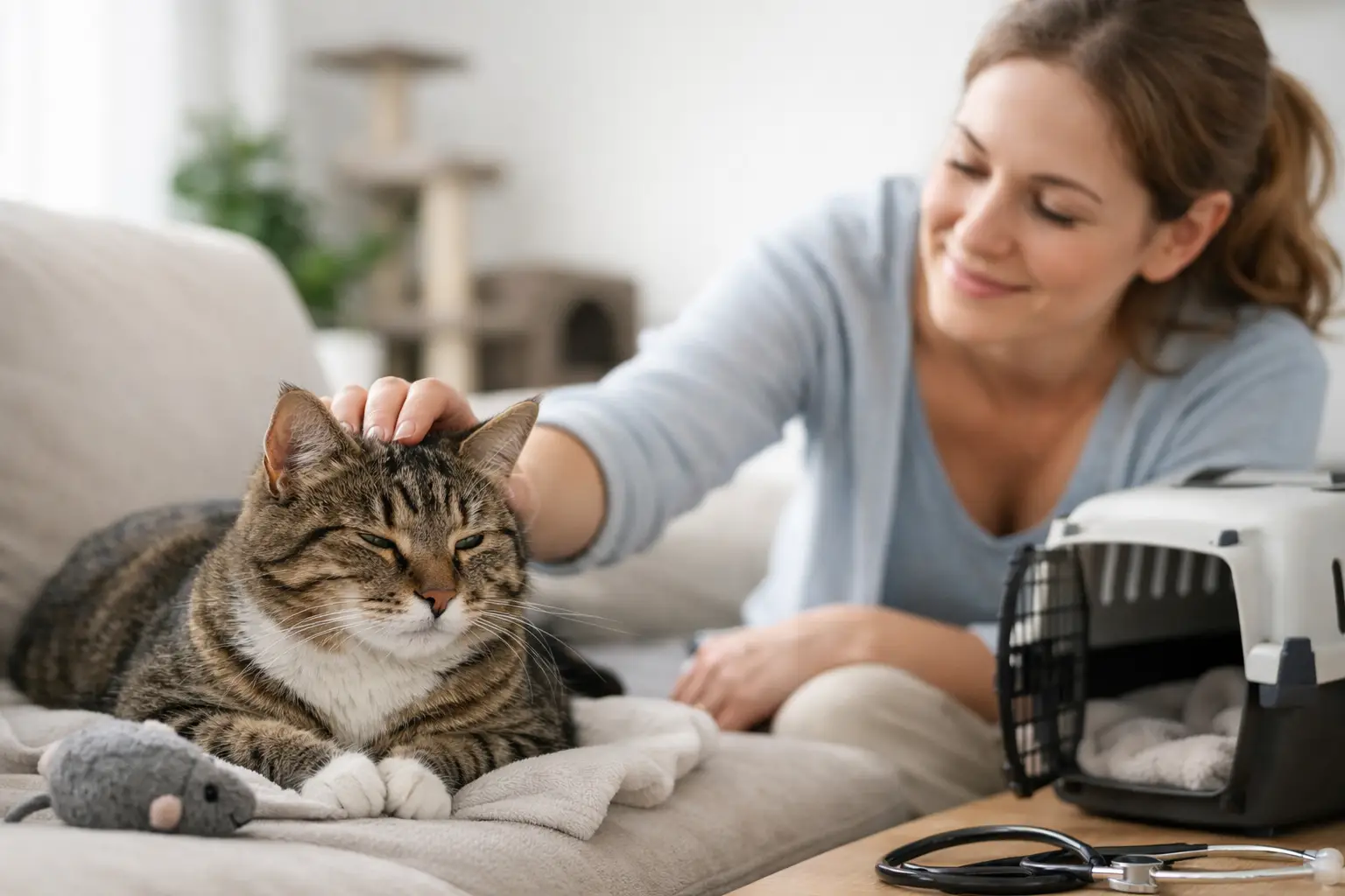 A Stress-Free Vet for Cats Starts at Home